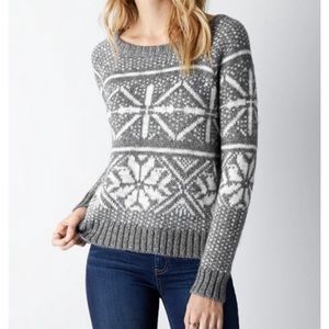 American Eagle Fair Isle Sweater